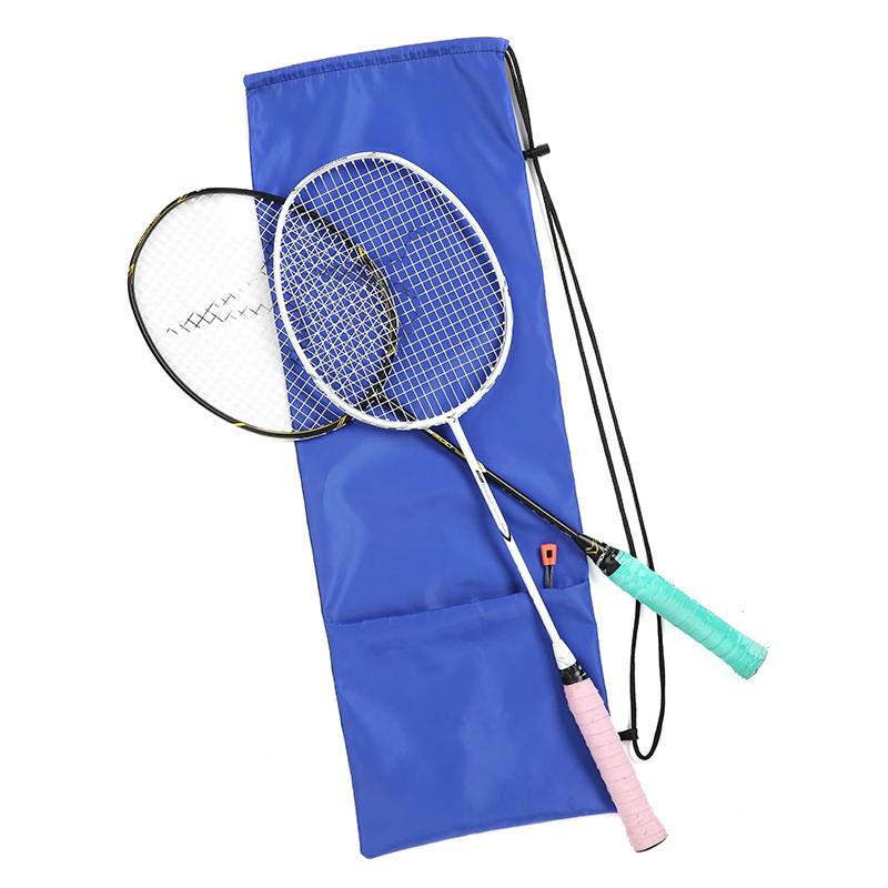 Waterproof badminton bag and thick Oxford bouquet protection kit, two or three balls, and a condensed line