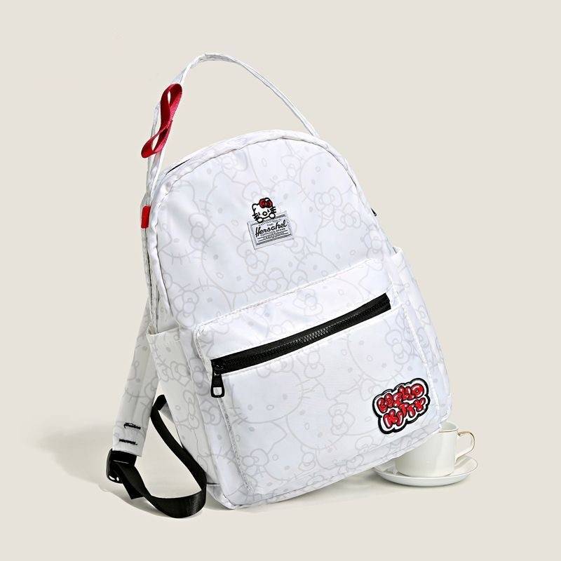 2024 new hellokitty cat INS backpack cute large -capacity backpack junior high school girl school bag campus