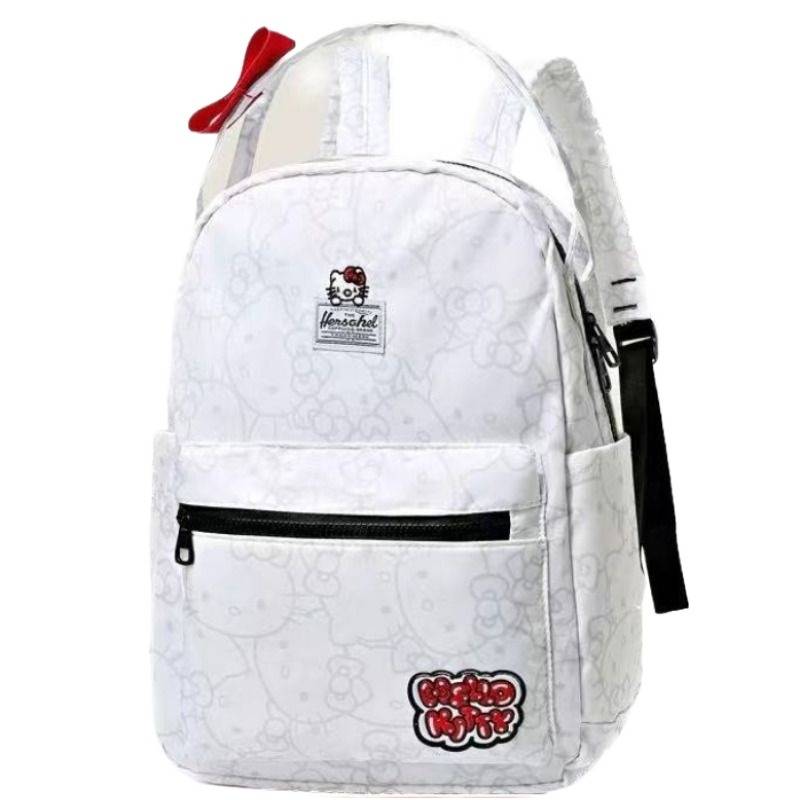 2024 new hellokitty cat INS backpack cute large -capacity backpack junior high school girl school bag campus
