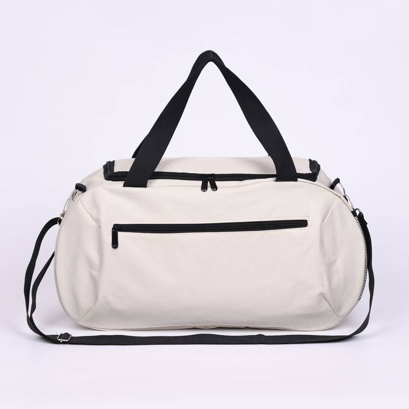 Pure color travel fitness bag men's hand -sports basketball yoga bag female travel bag Korean version of luggage package custom logo