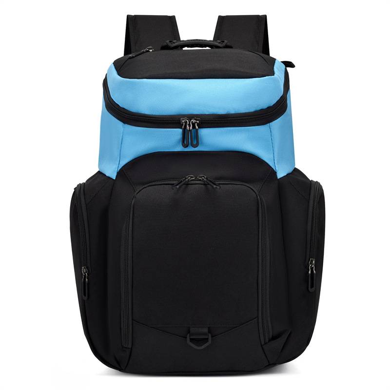 Black with blue