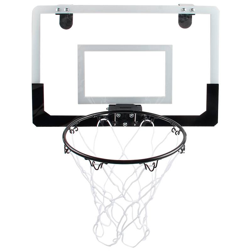 Children's sports toy iron frame can be dunk basketball rack simple punch -free basketball box indoor shot