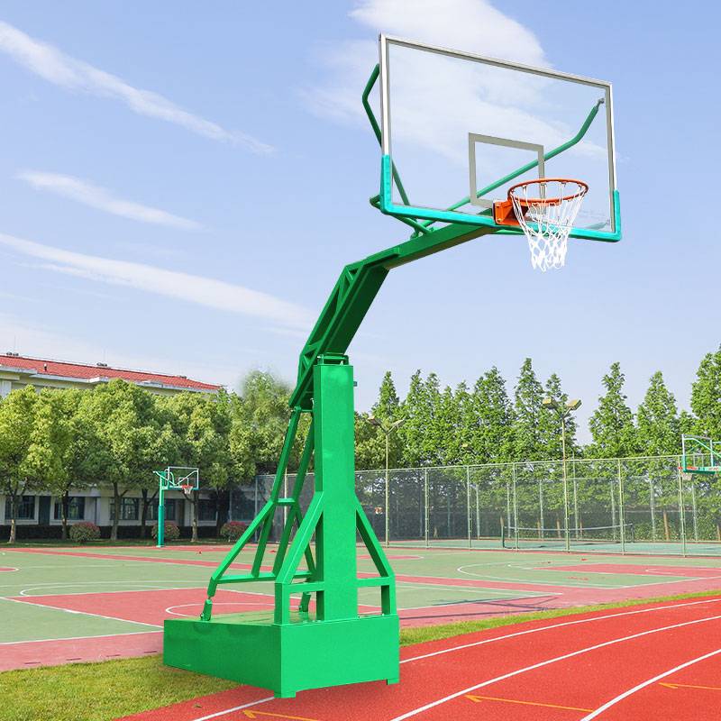 High -quality flat box anti -hydraulic basketball rack