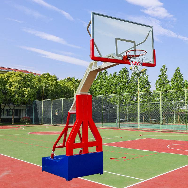 High -quality new three -color anti -hydraulic basketball rack