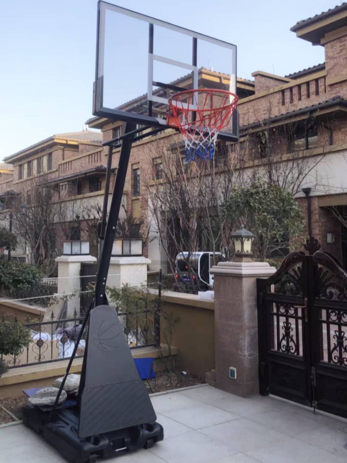 Affordable adult basketball court users moving up to 3.05