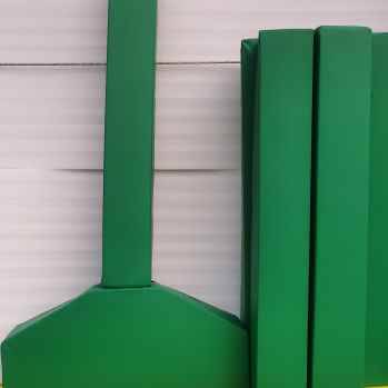 Half -bag of concave basketball rack