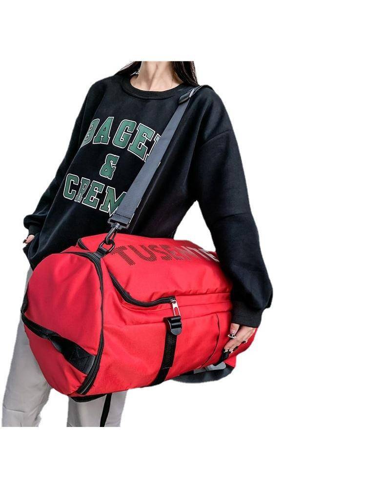 Backpack men's oversized capacity basketball bag training fitness bag student schoolbag sports backpack tide riding helmet bag