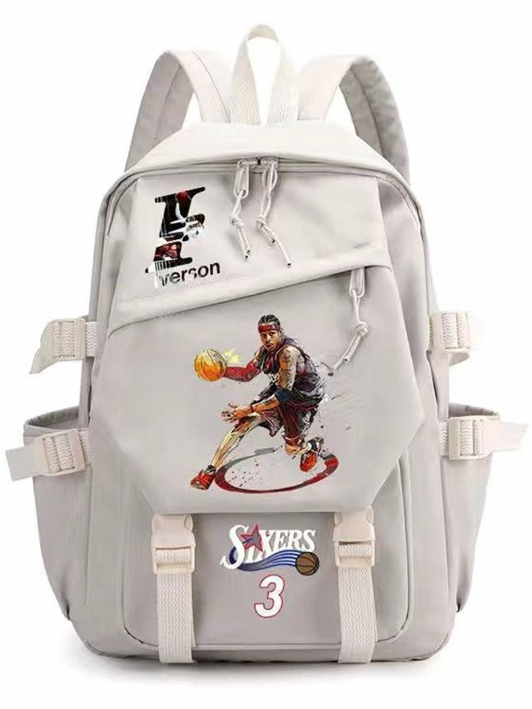 New Jordan Kobe schoolbag basketball bag James Iverson backpack Wade Dudura male student sports