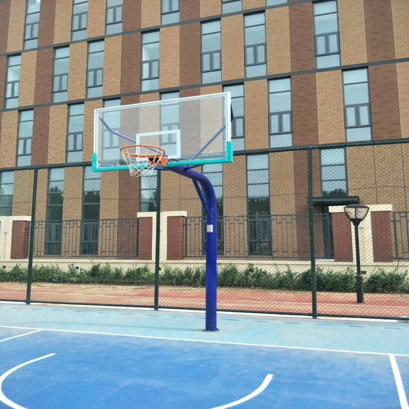 165 round tube basketball rack