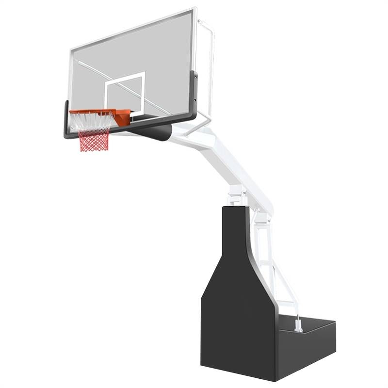 Standard Professional Competition Adult Moved electric hydraulic lift basketball rack high -end luxury indoor outdoor