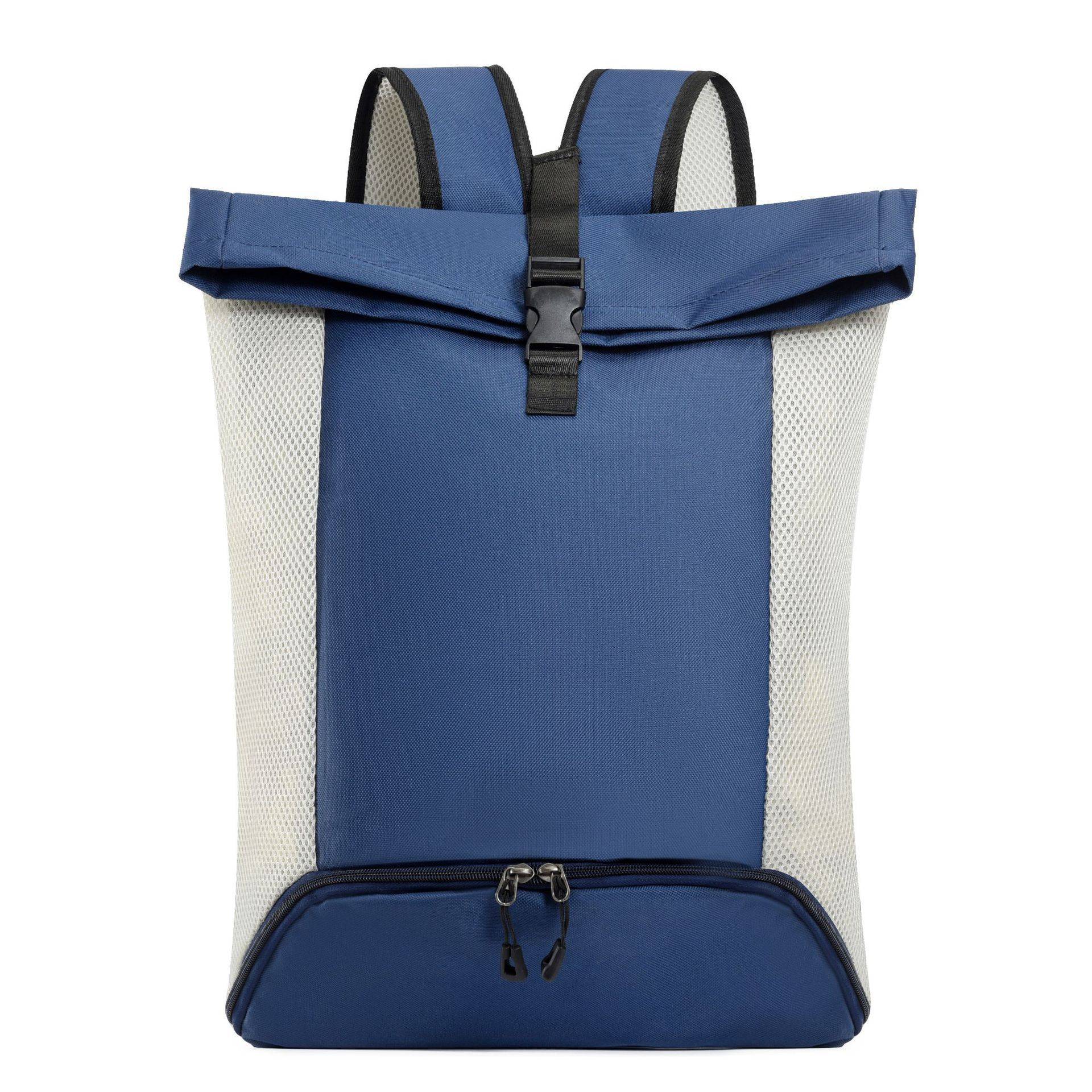 Large cross -border capacity football bag simple biparta basketball bag printing logo business travel fitness bag portable
