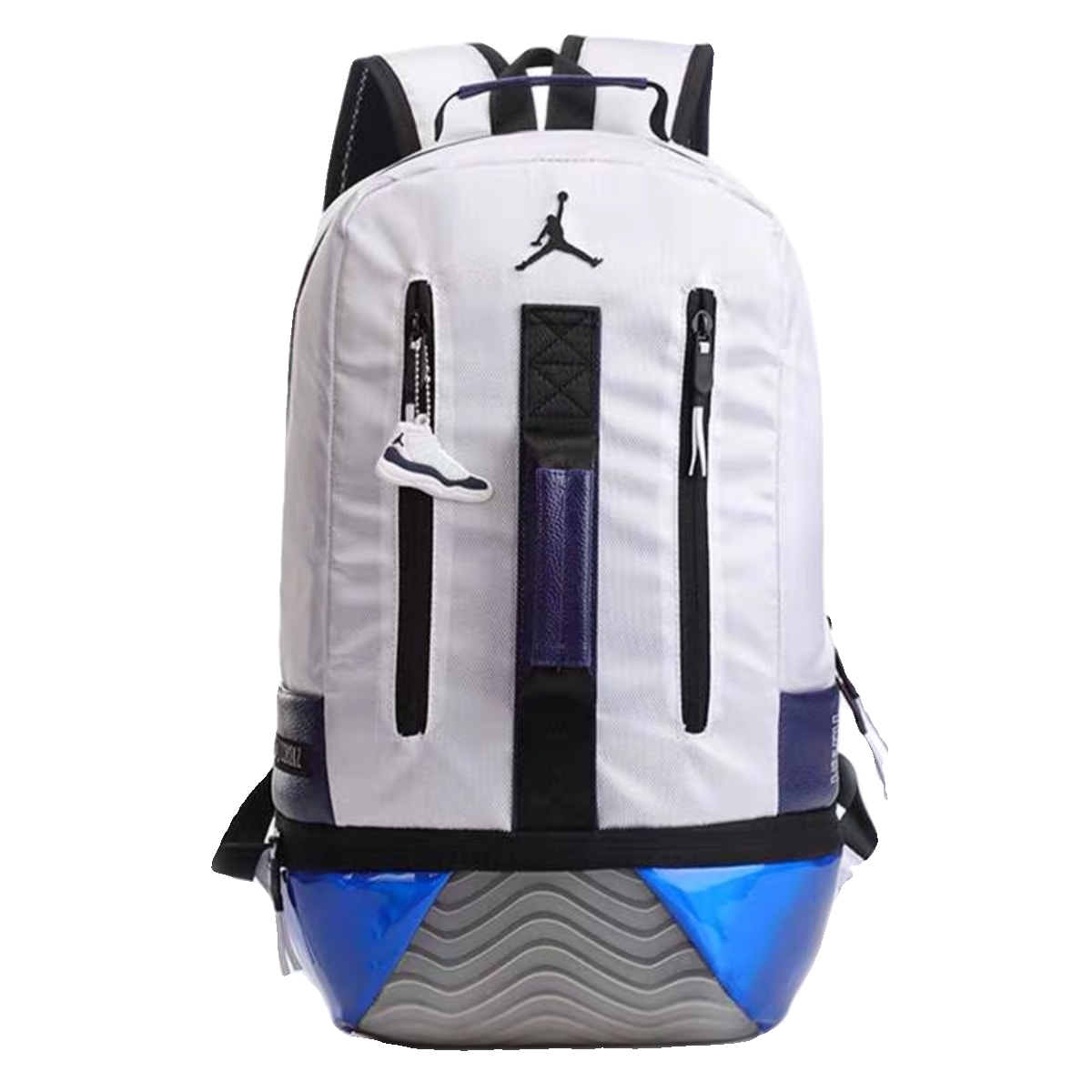 Jordan Backpack Sports High School Student School Bag Kang Dai Flying Power Basketball Backpack AJ Large -capacity Travel Bag
