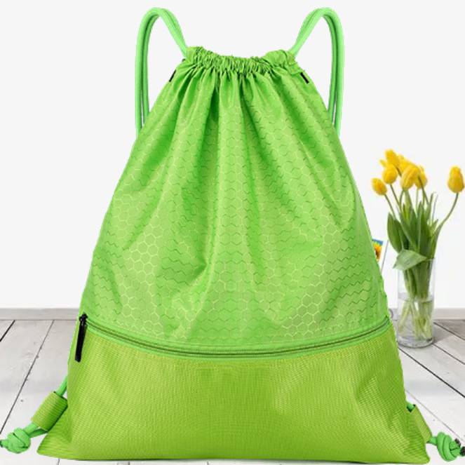 Polyester cloth beam pumping bag backpack basketball bag marathon tournament bag swimming beach bag