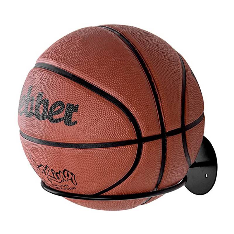 Wall -mounted basketball football storage frame placed home balls