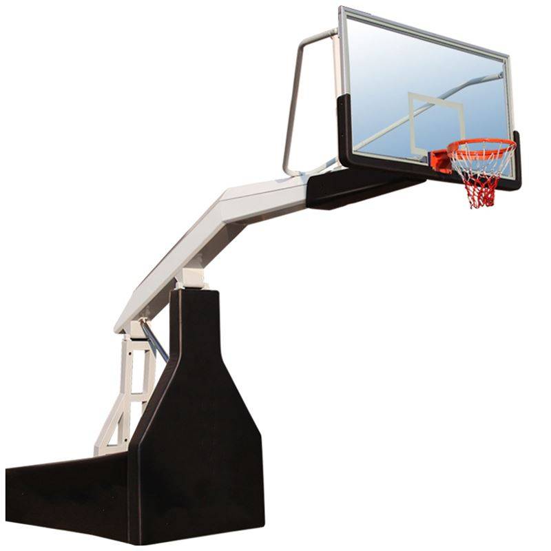 Manual hydraulic basketball frame standard adult electric hydraulic mobile professional indoor outdoor lift competition basketball rack