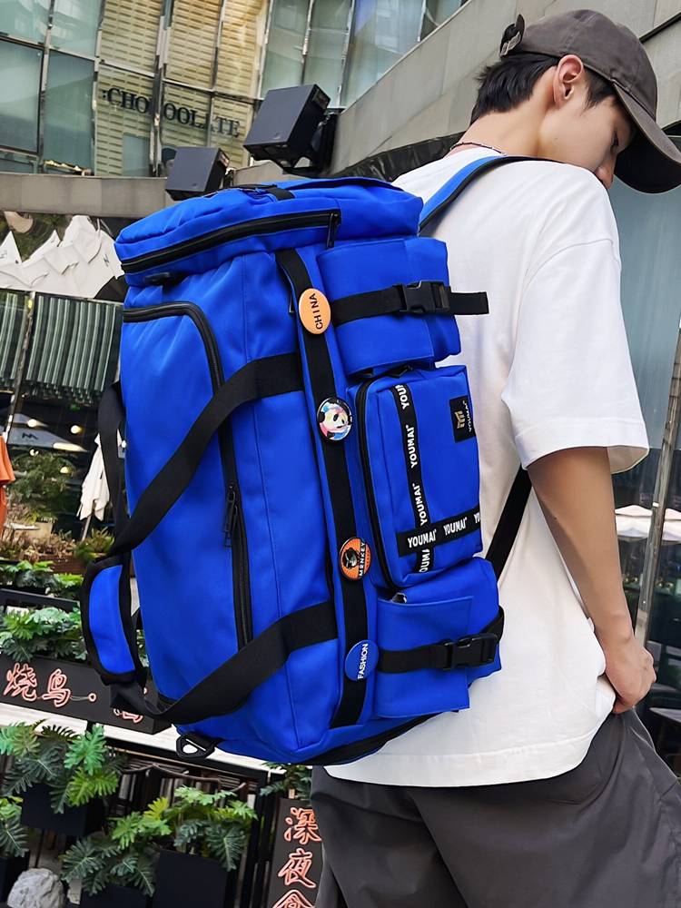 Large -capacity exercise fitness package Betronous shoulder wet and wet separation of football basketball boxing scattering swimming outdoor travel bag