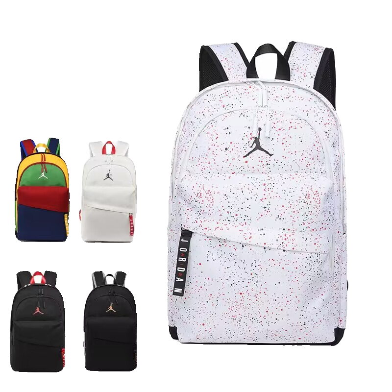 Jordan Man Tianxing Backpack junior high school college student schoolbag men's and women's campus basketball backpack computer travel bag
