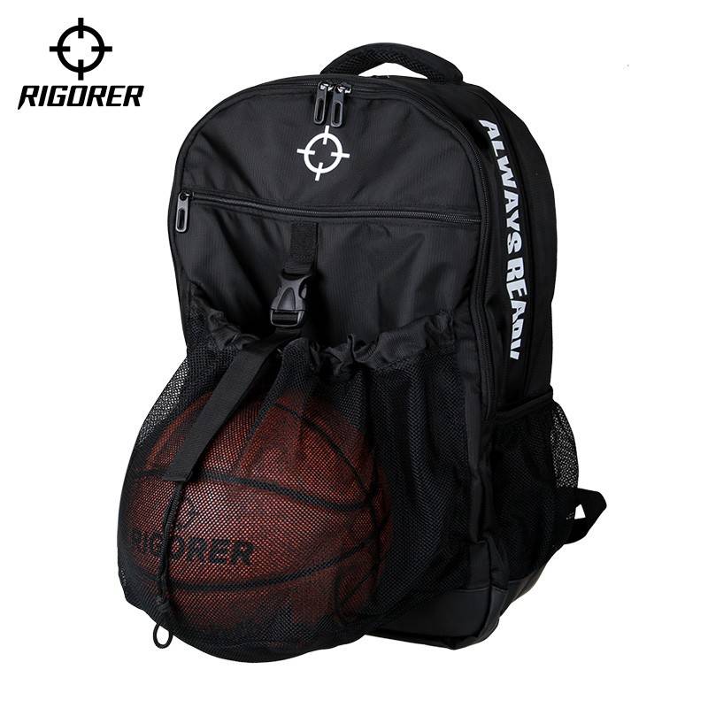 Persistent multi -functional basketball bag training backpack backpack drawstring pumping basketball bag students large capacity sports bag
