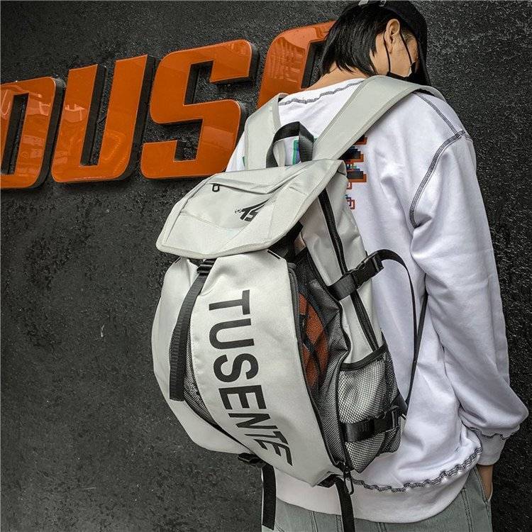 Basketball Backpack Training Package Large -capacity Super Sports Fitness Equipment Football Backpack High School Student School Bag