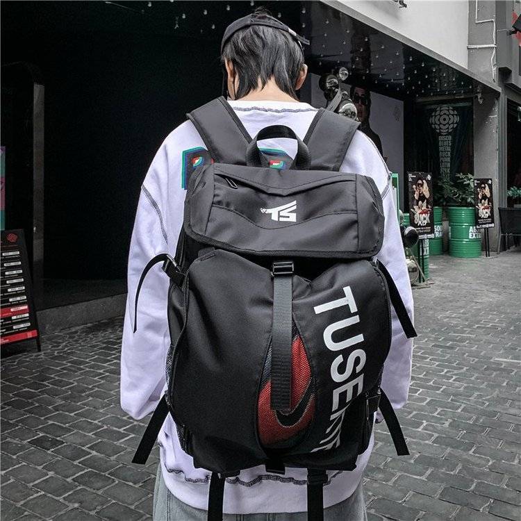 Basketball Backpack Training Package Large -capacity Super Sports Fitness Equipment Football Backpack High School Student School Bag