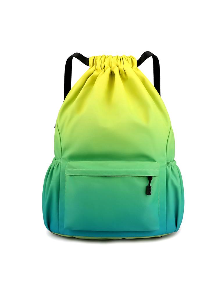 New waterproof beam pocket drawing rope bare bag student school bag outdoor travel bag collection bag basketball bag football bag
