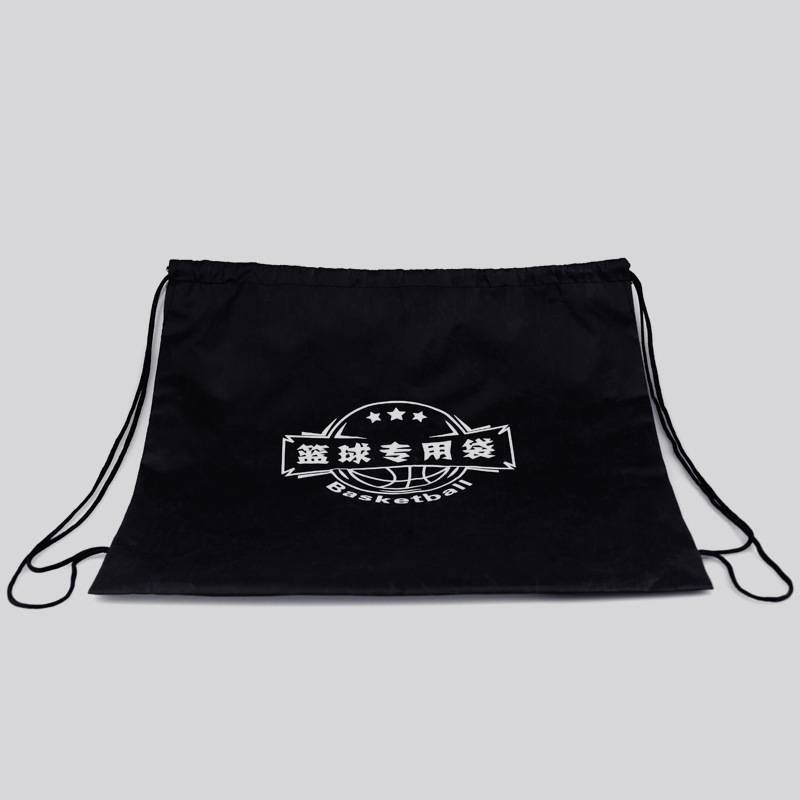 Basketball bag shoulder -shoulder drawing pocket pocket bag Portable training storage storage bag football network pocket
