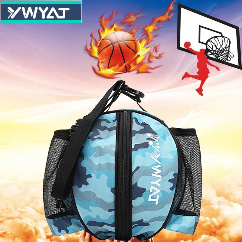 Two-shoulder-coloured blue basketball pack