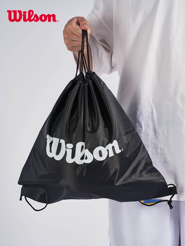 Wilson Wilsheng Basketball Basket Backpack Black Portable Black Portable Bags Hand -lifted Backfrogs Special