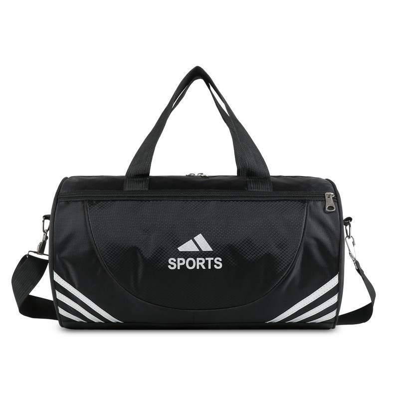 Outdoor tourism new sports fitness bag multi -function handprint large -capacity yoga messenger bag basketball bag
