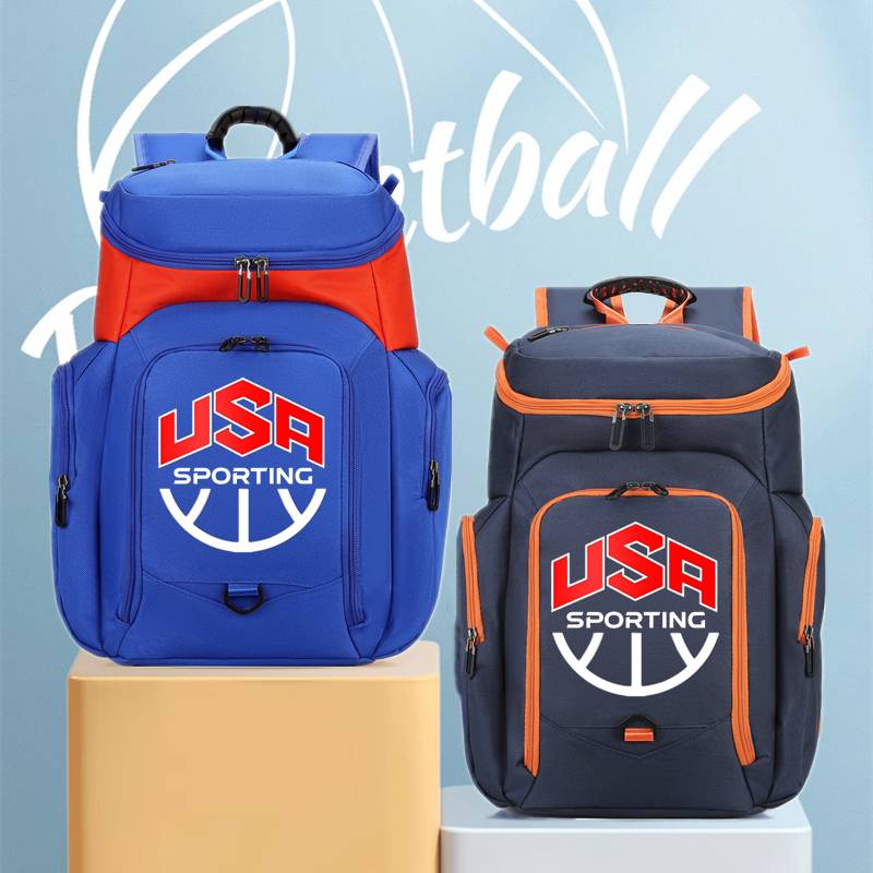 Back basketball bag Children's Student Sports Bags Large -capacity Travel Bags Bags Storage School Bag Fitness Backpack