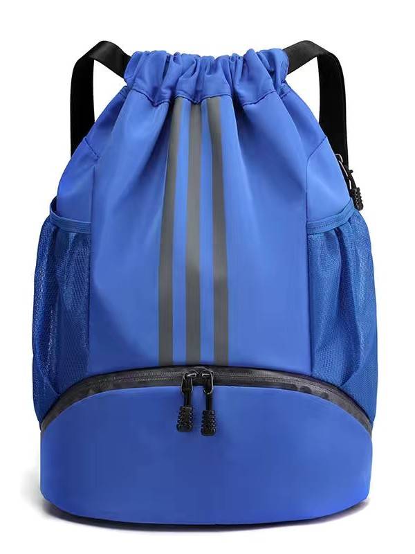 Beam -mouth bag backpack sports fitness drawing bag basketball bag football shoes bag storage travel bag waterproof lightweight lightweight