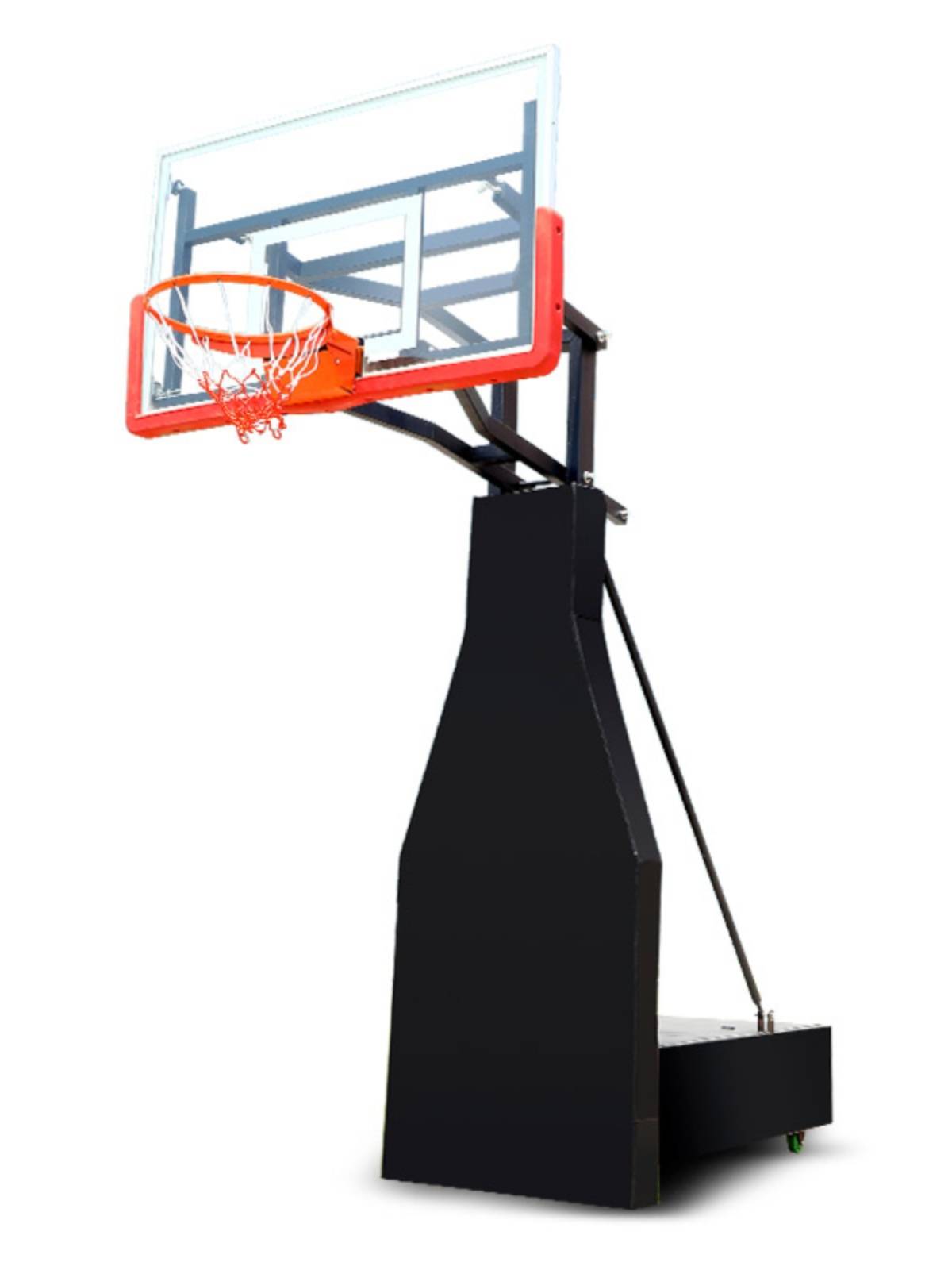 Mobile lifting basketball house outdoor standard standard rebound rebounding adult basketball box competition professional fixed ground burial