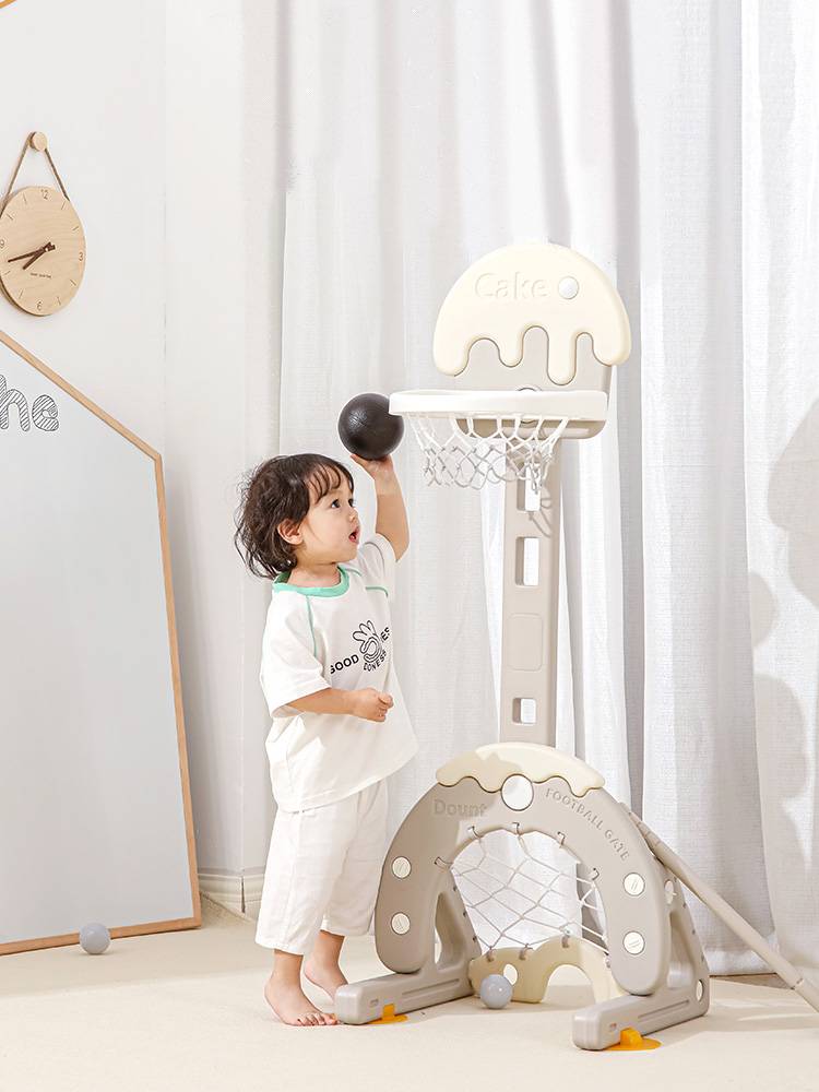 Available basketball rack children's indoor household household-lifting shooting frame football boys 2-3-9 years old toys