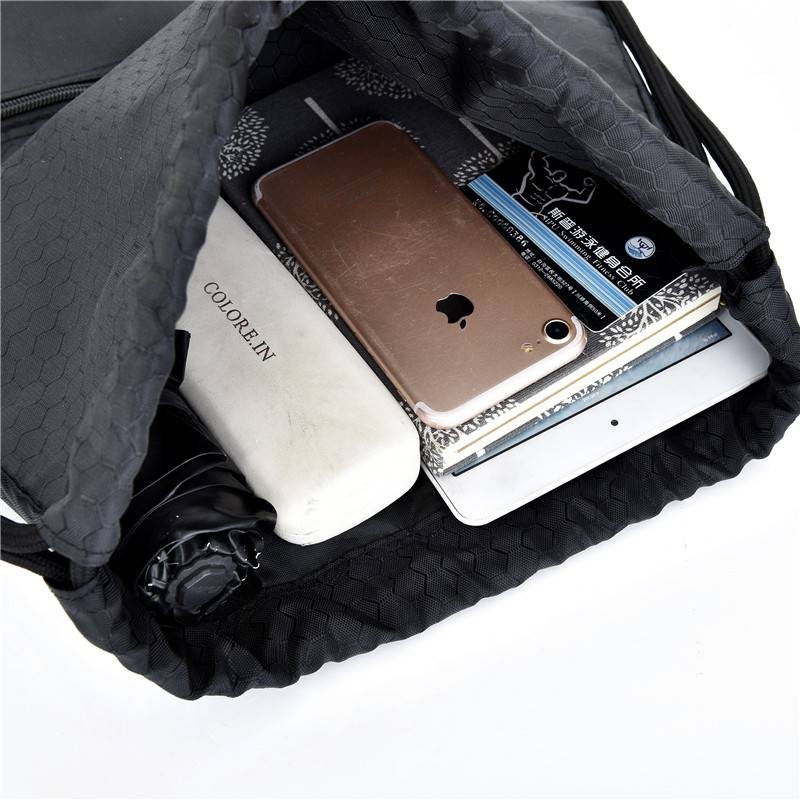 Backpack Beam Pocket Pickup Male Student Travel Sports Fitness Basketball Basket Basket Waterproof Folding Storage Bag