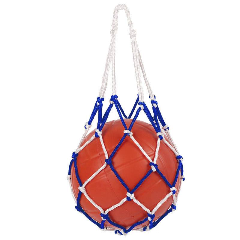 Bold basketball network pocket football volleyball net bag basketball bag basketball bag red white blue and yellow