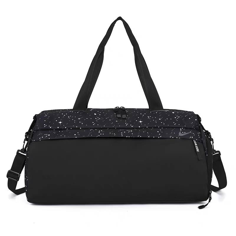 Nike Nike fitness bag new basketball bag men and women large -capacity hand -wet wet wet separation training travel bag