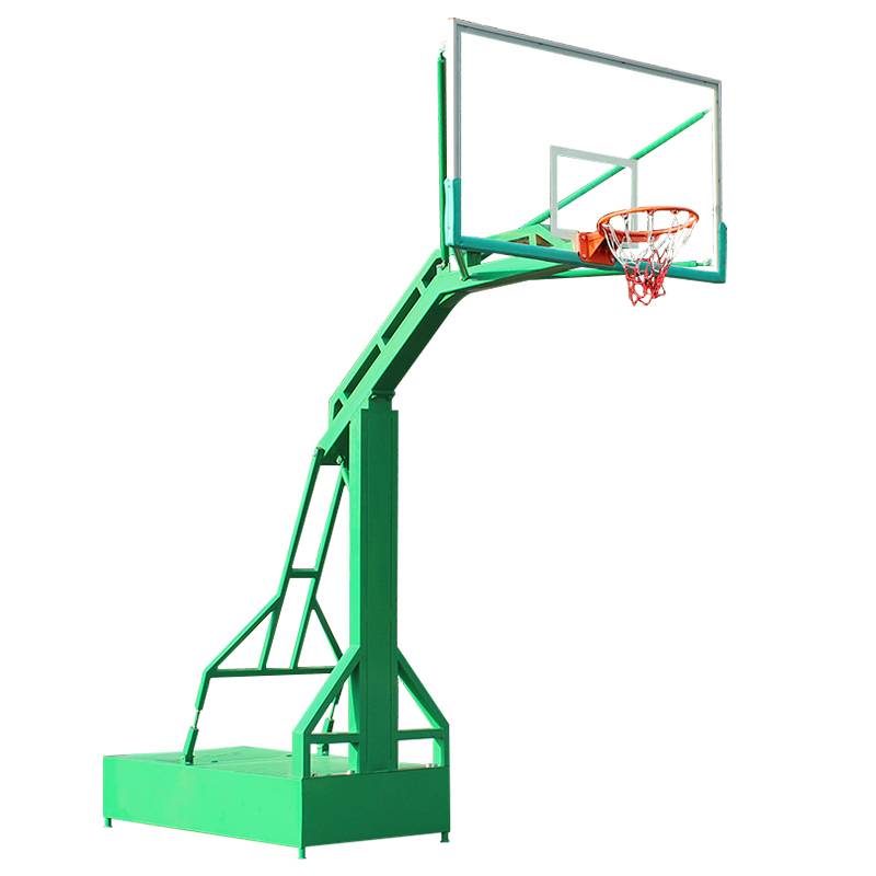 Standard basketball rack adult indoor outdoor mobile national standard basketball rack school professional training competition can be dunk