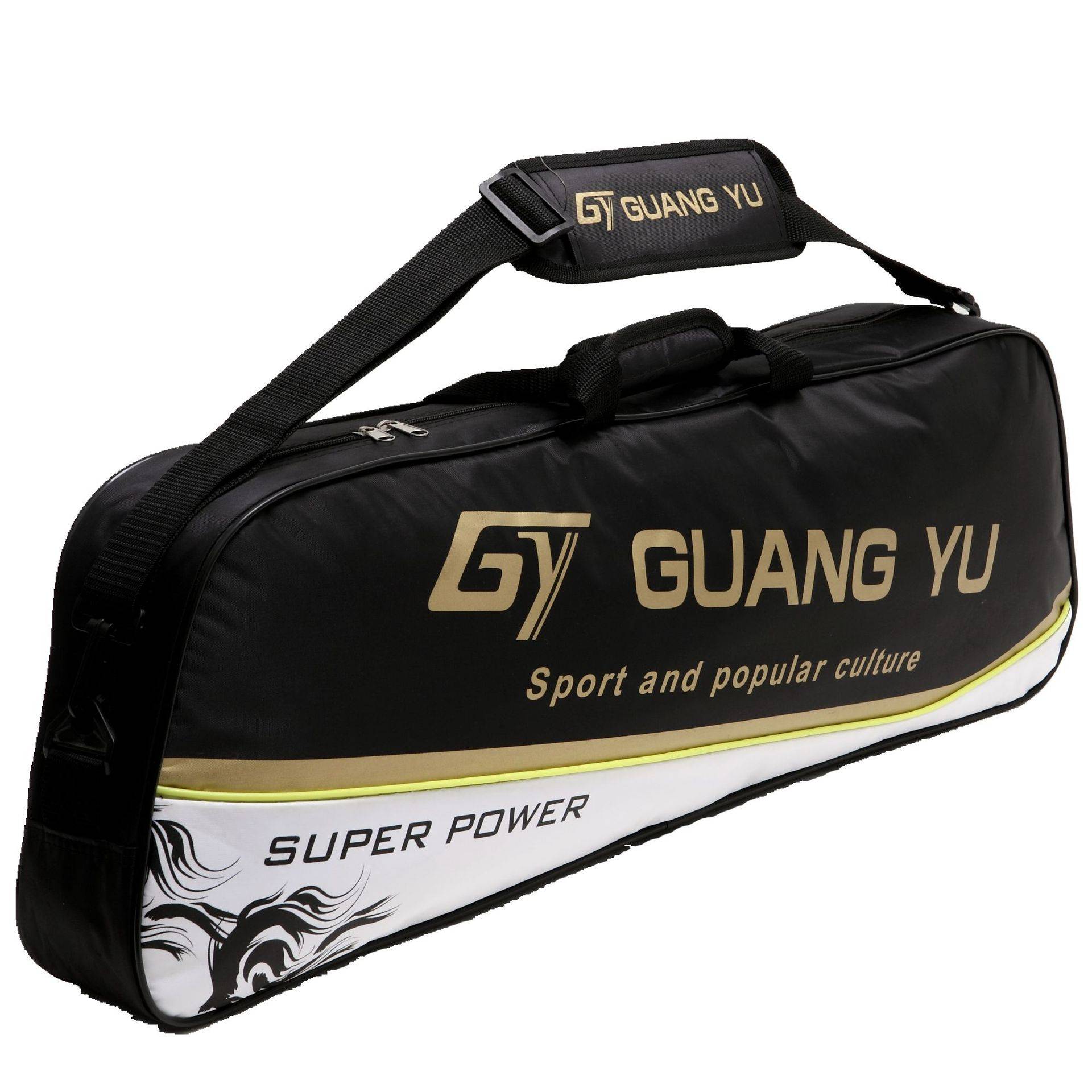 Guangyu 3 installed waterproof nylon shoulder bag badminton racket backpack sports shoulder bag family backpack