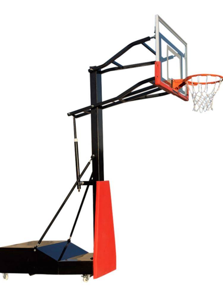Adult basketball standard outdoor standard can move home outdoor competition floor -to -ceiling professional basketball box indoor