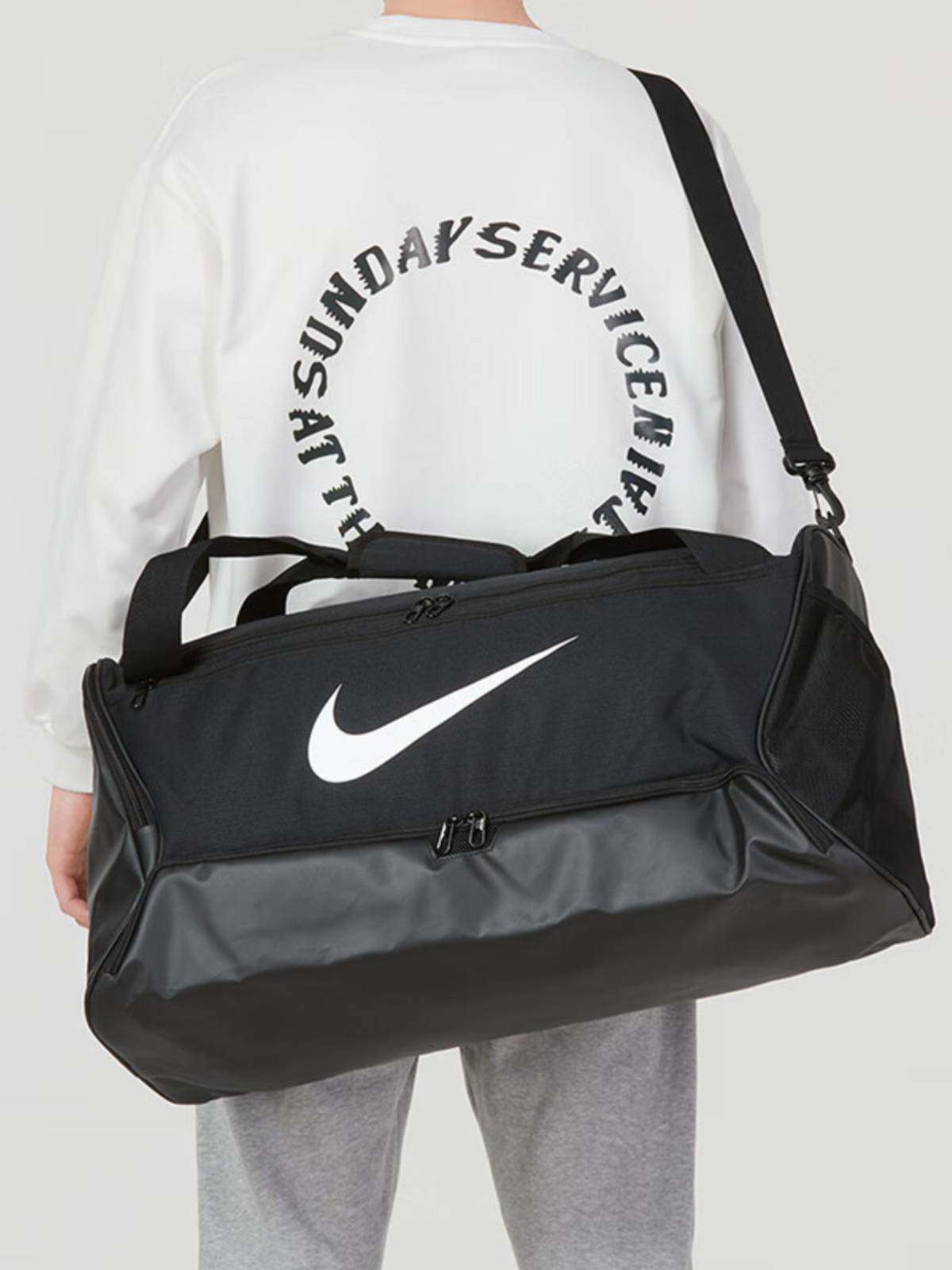 Nike fitness bag men's and women's sports bag large -capacity basketball bag crossbody shoulder bag sports fitness equipment tide