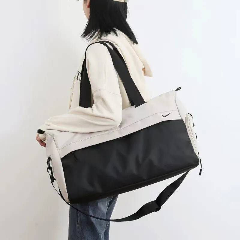 Nike fitness bag dry wet separation basketball bag cross -body bag travel bag men's and female yoga large -capacity swimming training bag