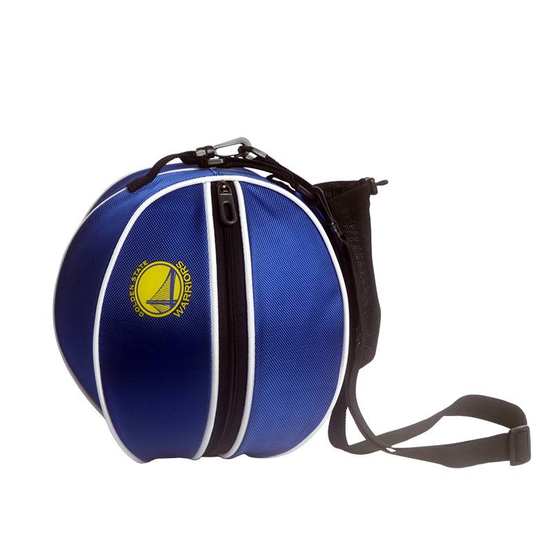 Round basketball bag Creative ball bag with basketball bag shoulder basketball backpack fan supplies blue ball special bag