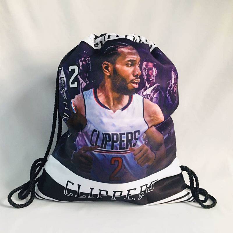 Leonard's basketball bag