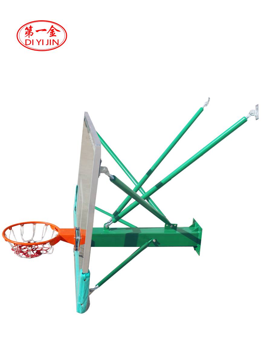 Professional basketball frame hanging wall -type outdoor room buckle basketball frame glass adult wall -mounted standard household rebounds