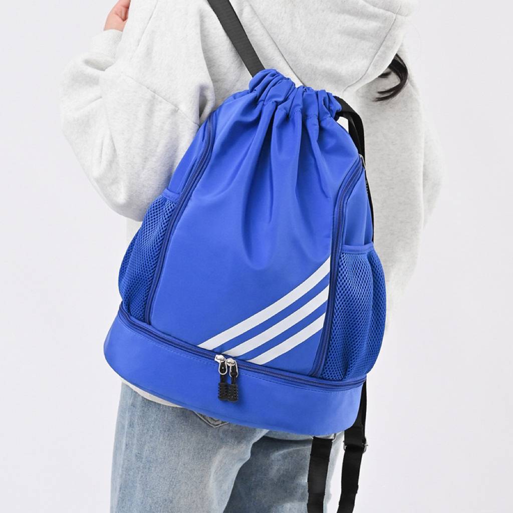 Basketball bag training backpack sports bag large -capacity backpack backpack outdoor sports drawing pocket pockets can be printed on logo