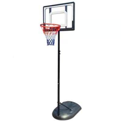 Professional children's basketball team outdoor shooting home basket indoor standards can be lifted and mobile youth blue ball frames