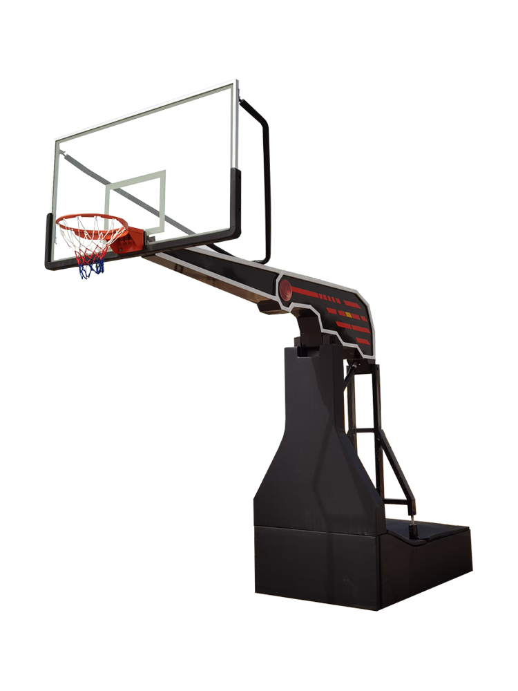 Indoor electric hydraulic basketball rack can lifted outdoor manual hand -manual hydraulic basketball rack can mobile game basketball rack