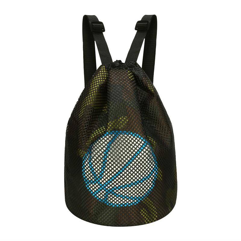 Two-shoulder-coloured green net pack