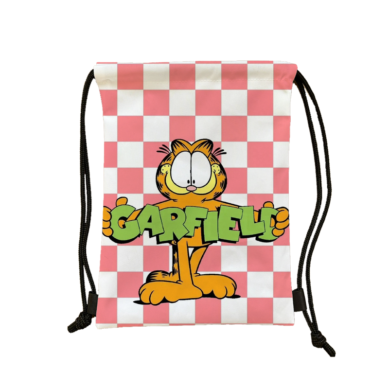 Cartoon Garfield series waterproof beam storage bag high -shoulders high face value portable large capacity basketball bag