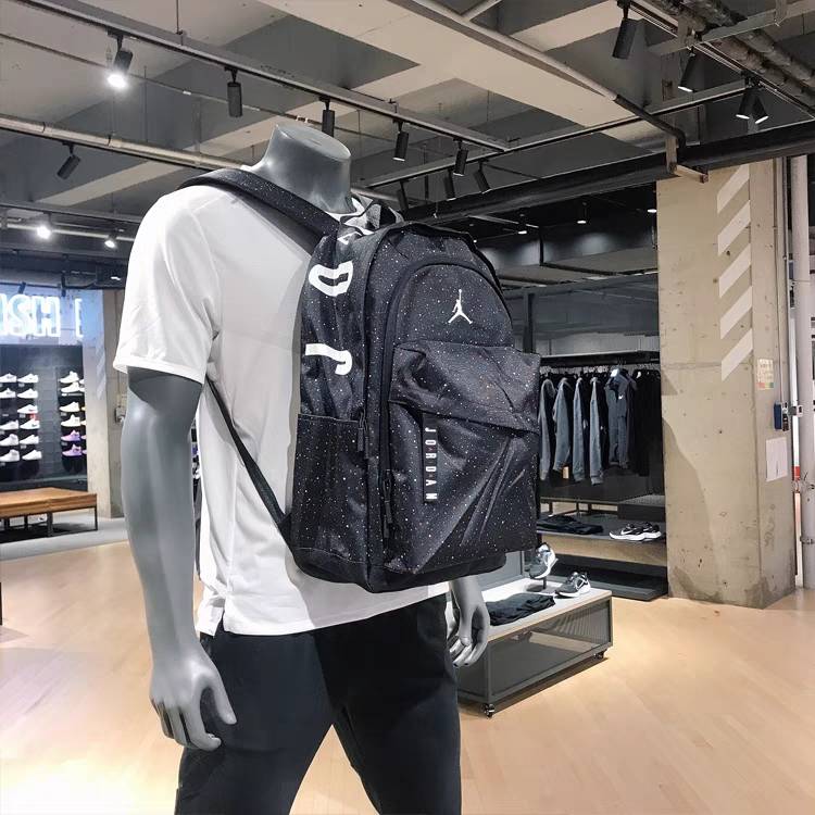 New AJ Student School Bag Men's High School Student Basketball Backpack Sports Travel Flying Fitman Fitness Backpack Tide